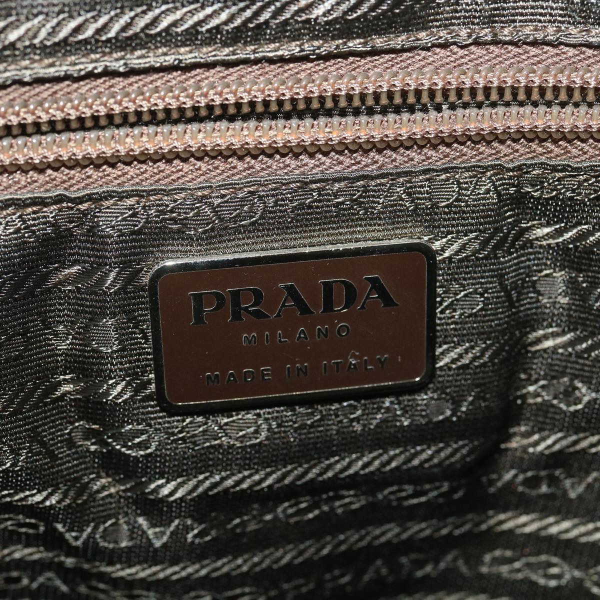 Prada Green Synthetic Tessuto handbag bag