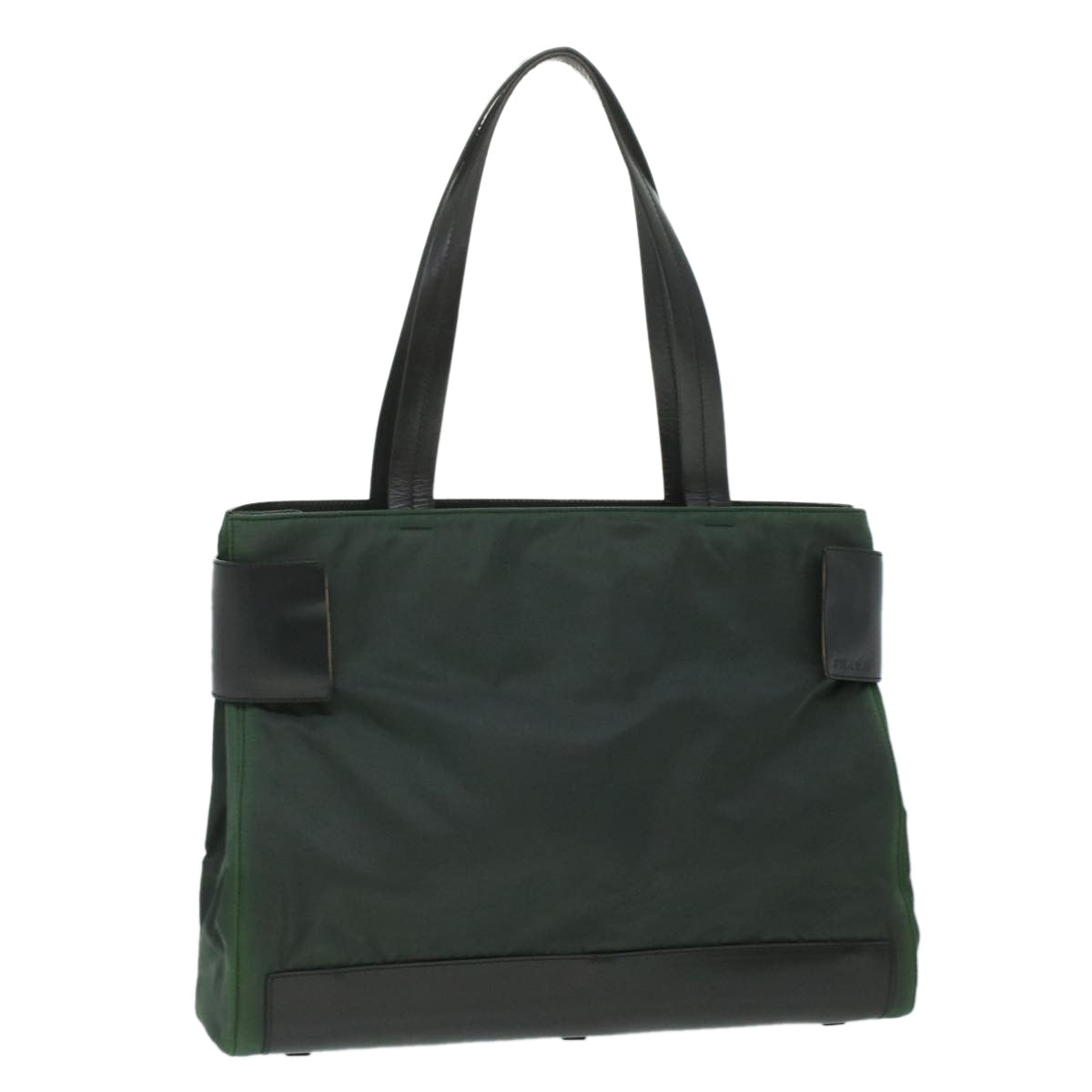 Prada Green Synthetic  tote bag