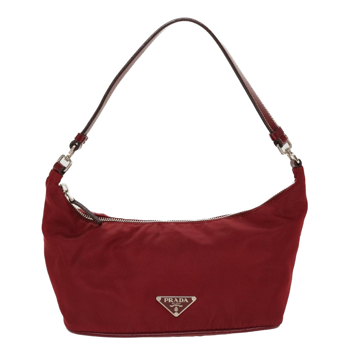 Prada Red Synthetic Tessuto handbag bag