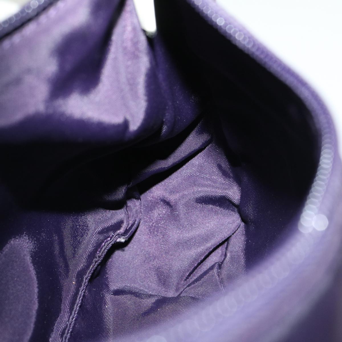 Prada Purple Synthetic Tessuto handbag bag