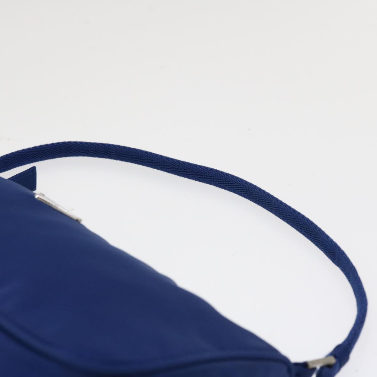 Prada Navy Synthetic  handbag bag