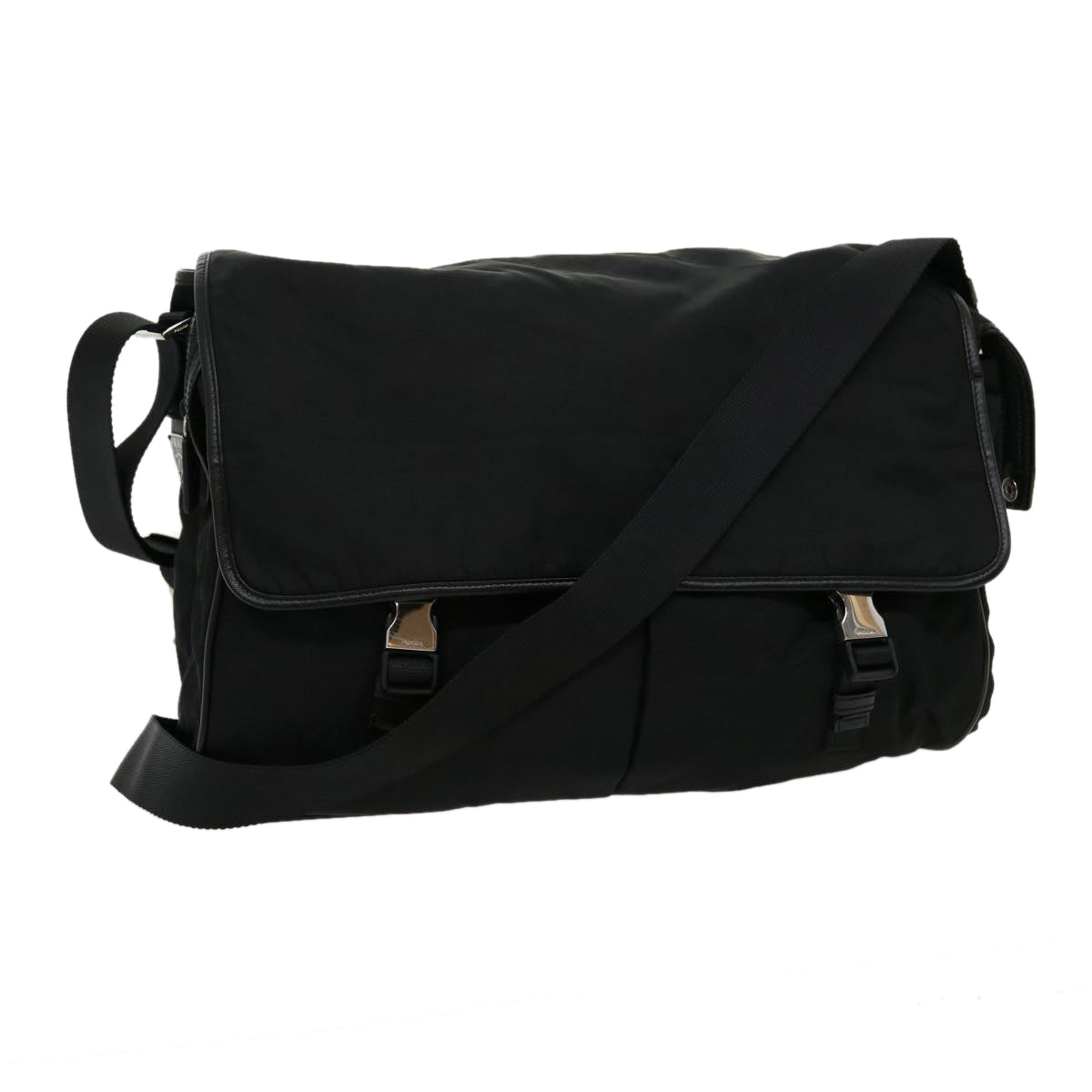 Prada Black Synthetic  shoulder bag