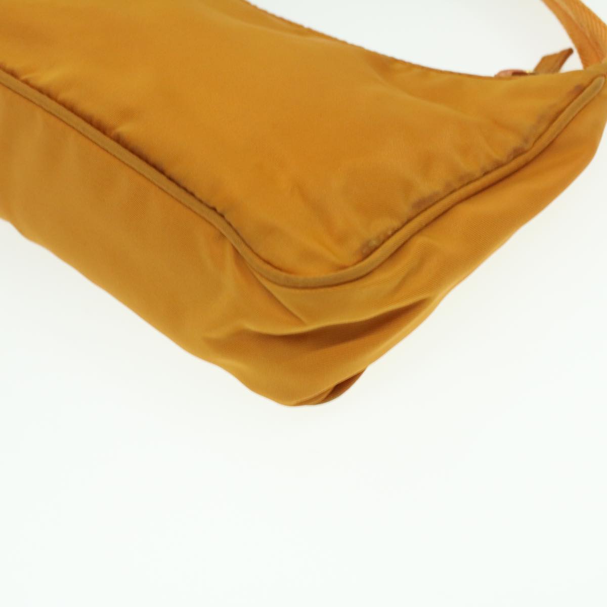 Prada Orange Synthetic -- clutch bag