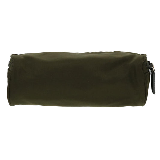 Prada Khaki Synthetic  clutch bag