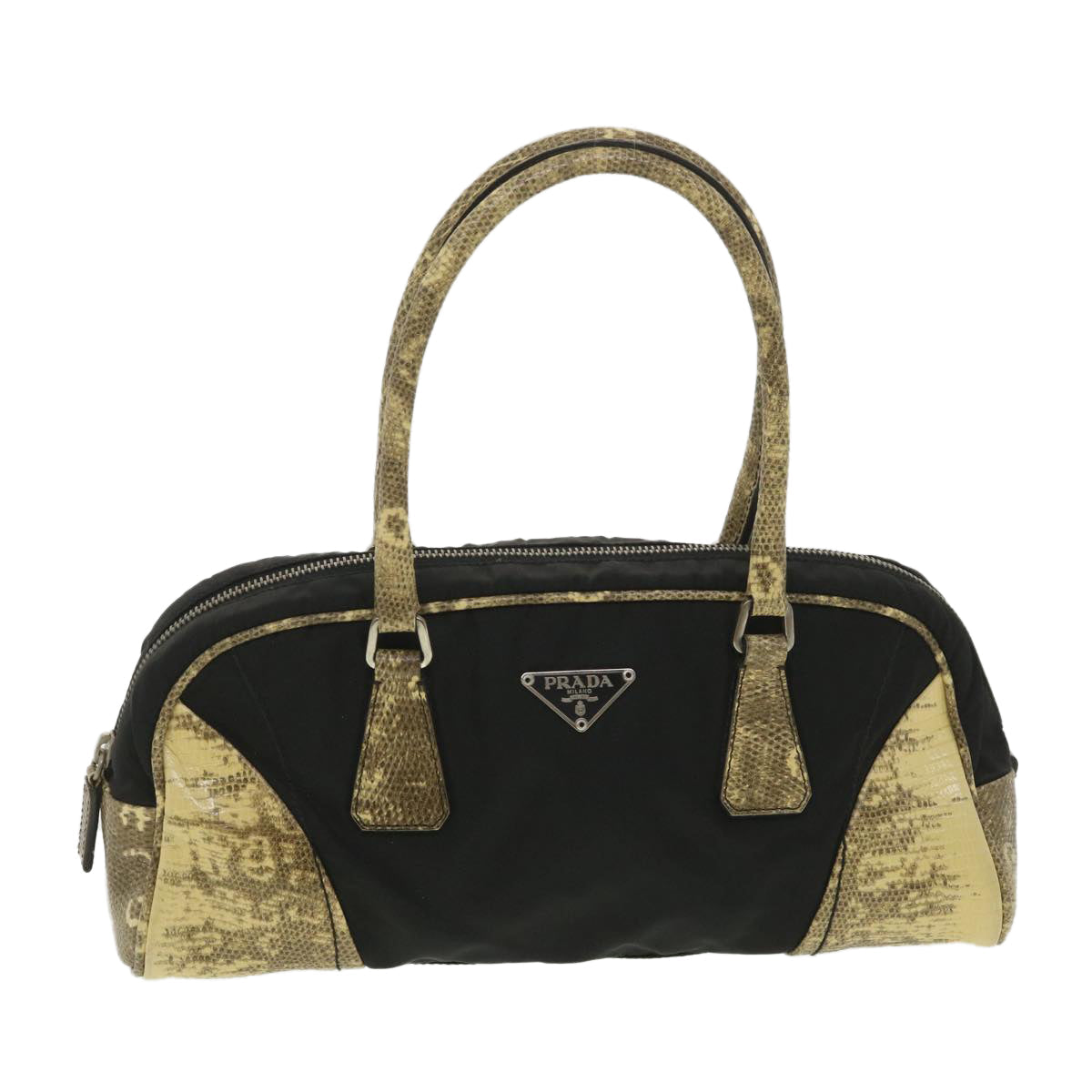 Prada Black Synthetic  handbag bag