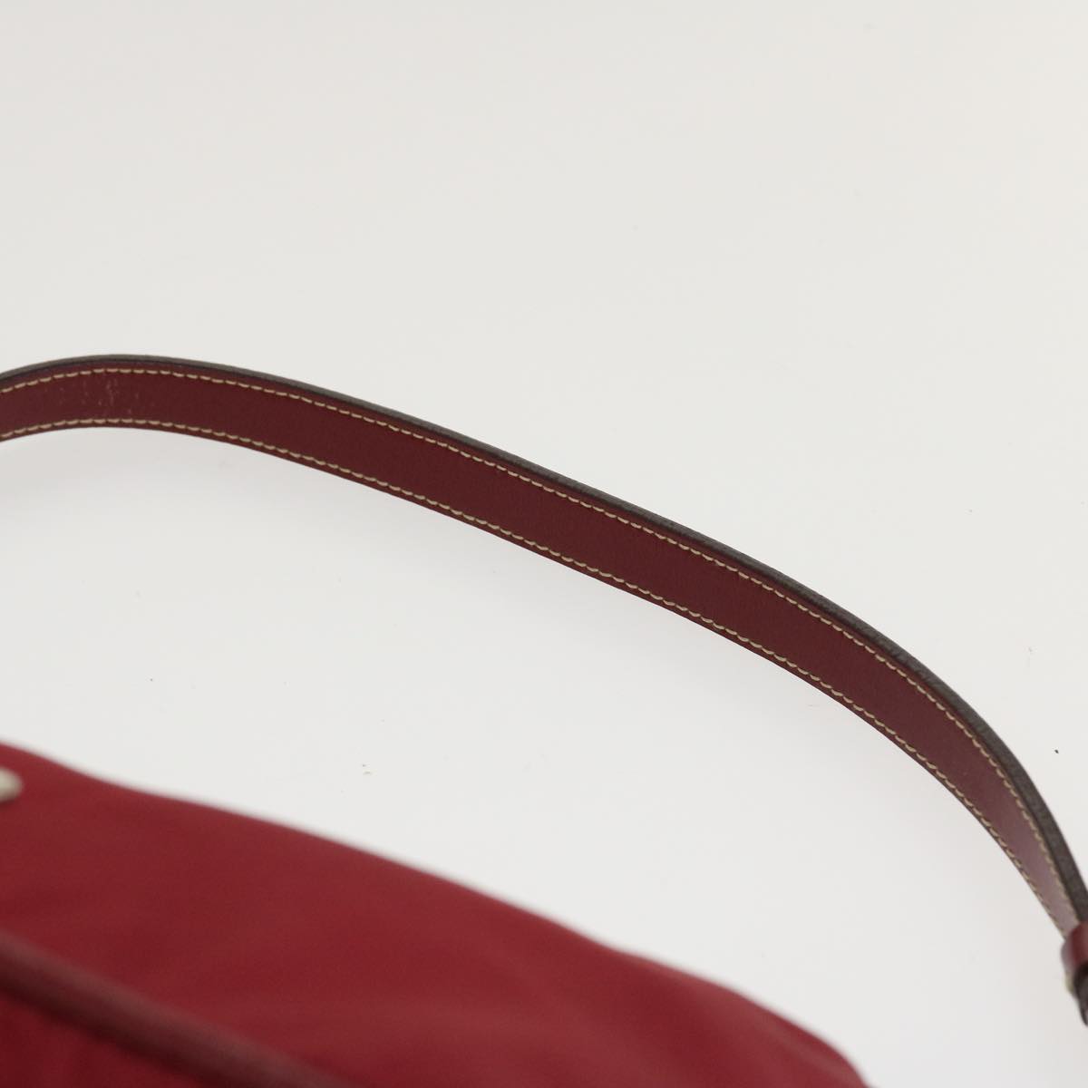 Prada Red Synthetic Tessuto handbag bag