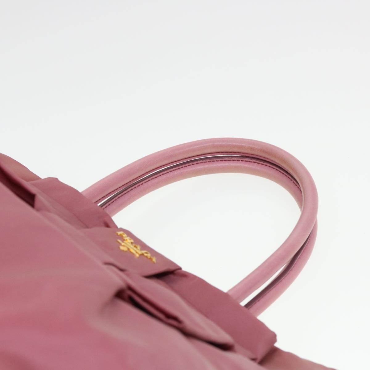 Prada Pink Synthetic Tessuto handbag bag