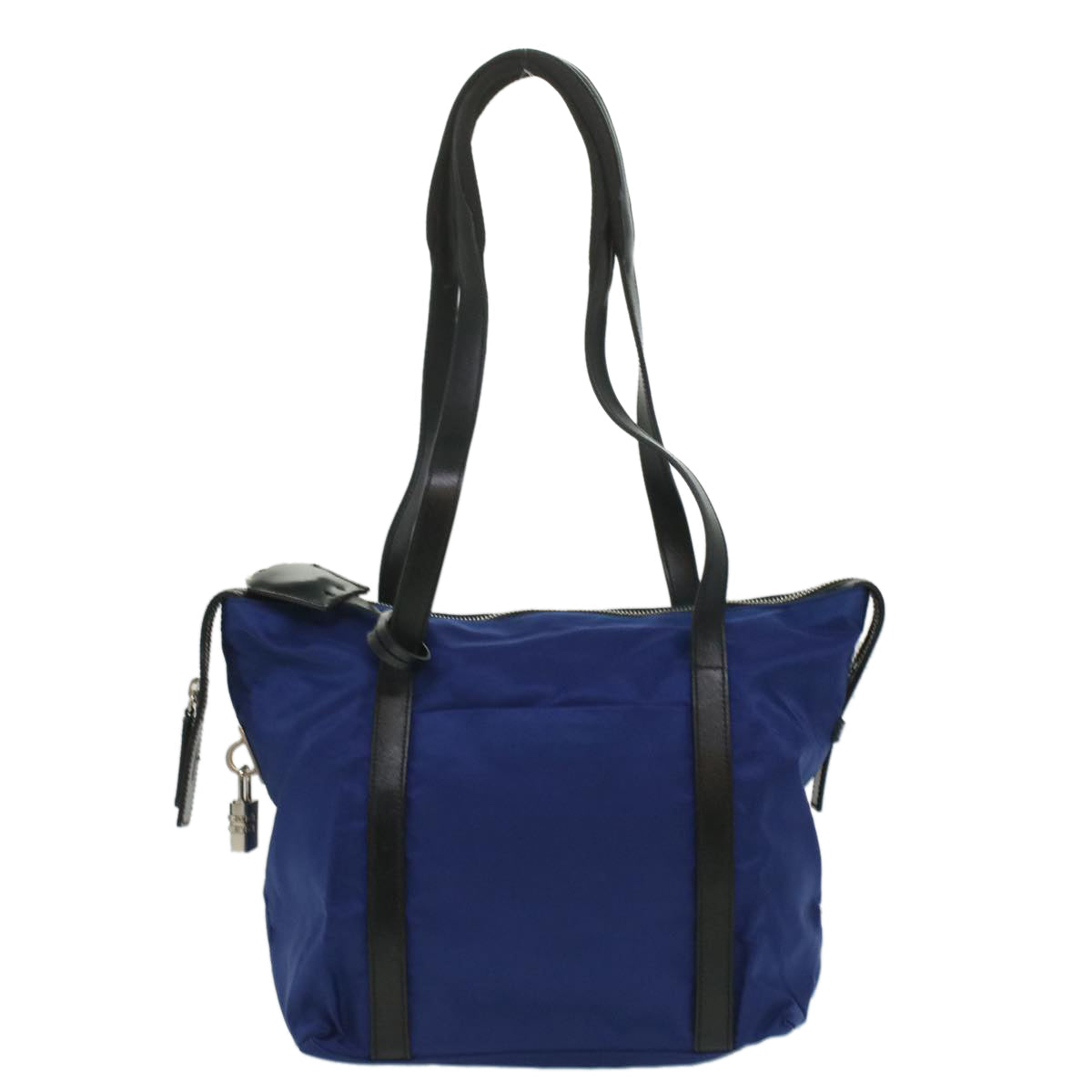 Prada Blue Synthetic  shoulder bag