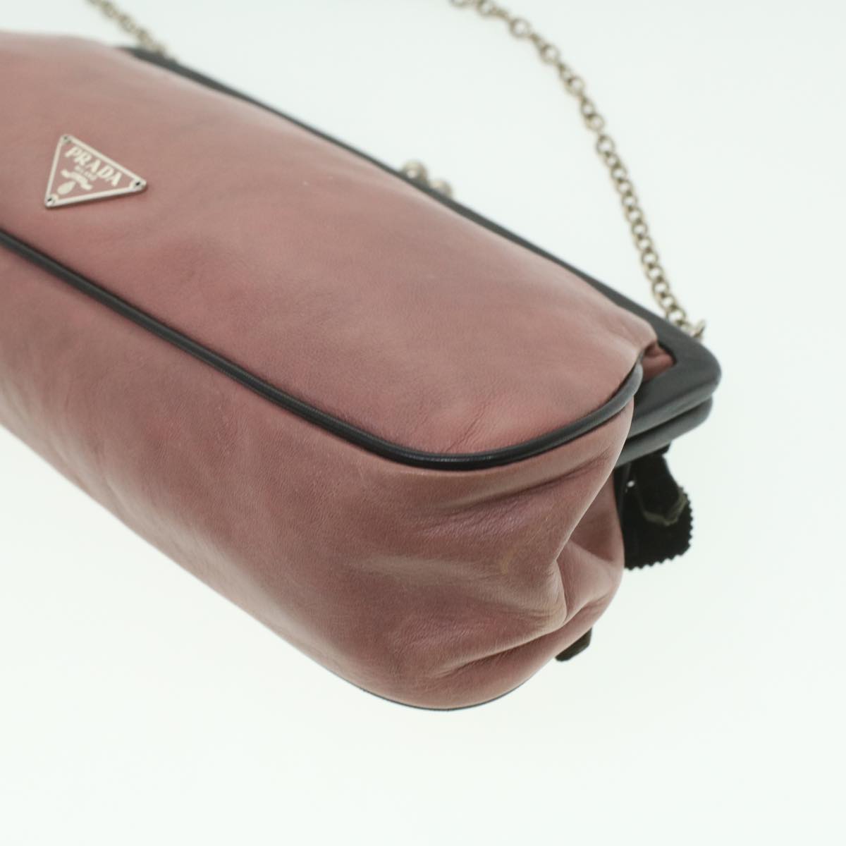 Prada Pink Leather  shoulder bag