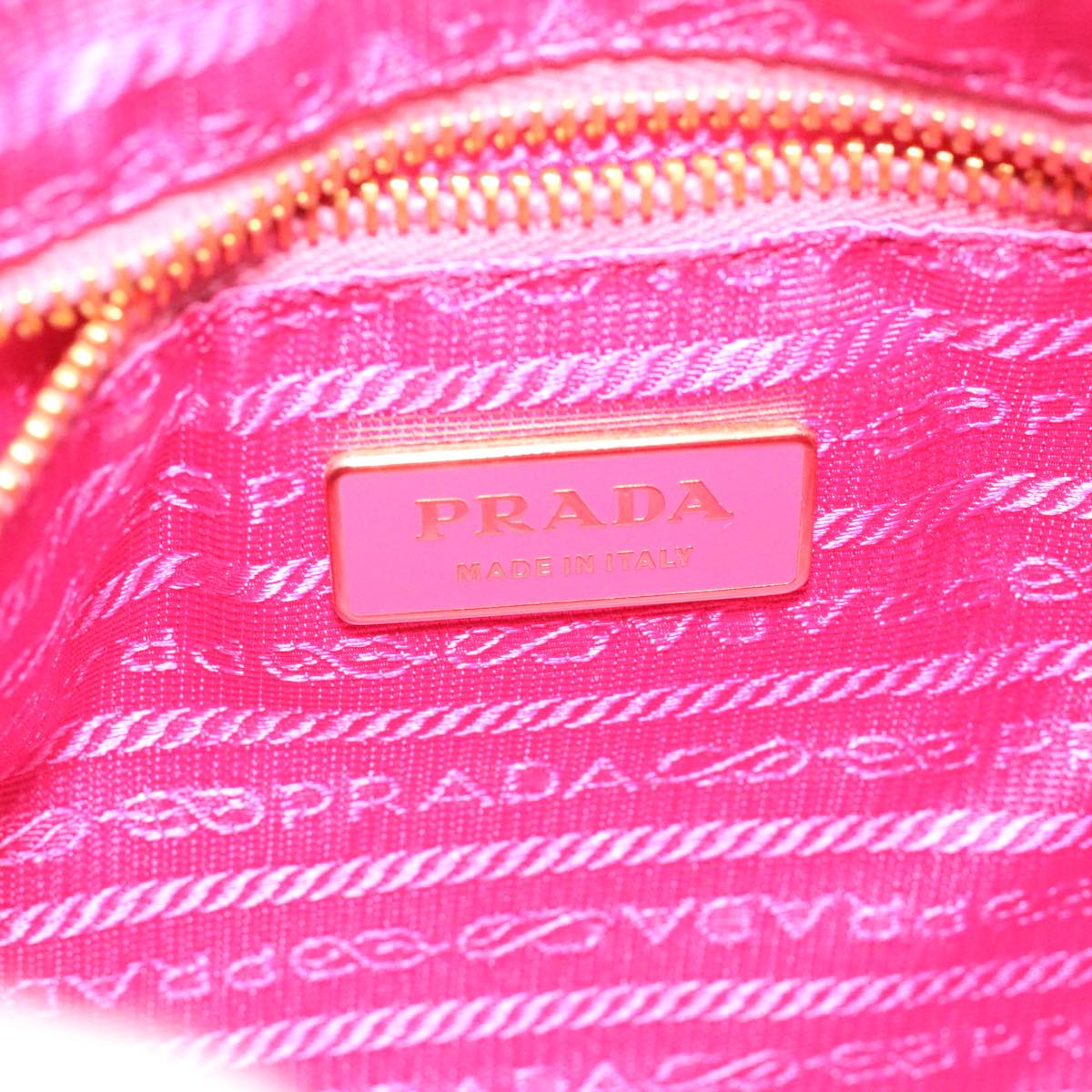 Prada Pink Synthetic  shoulder bag