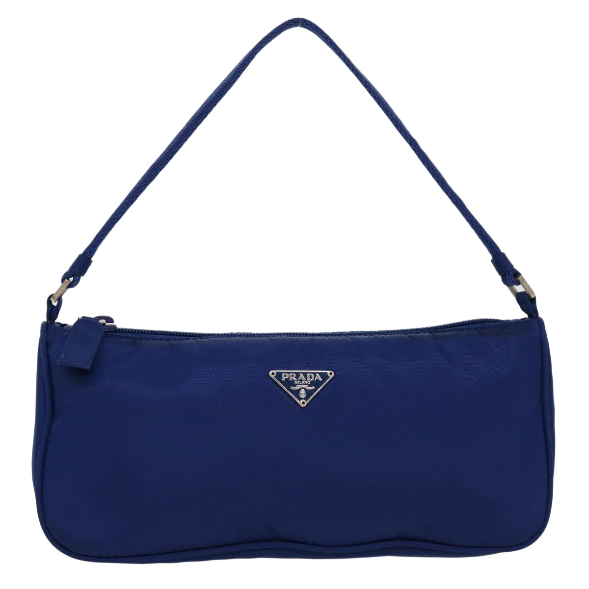 Prada Navy Synthetic  handbag bag