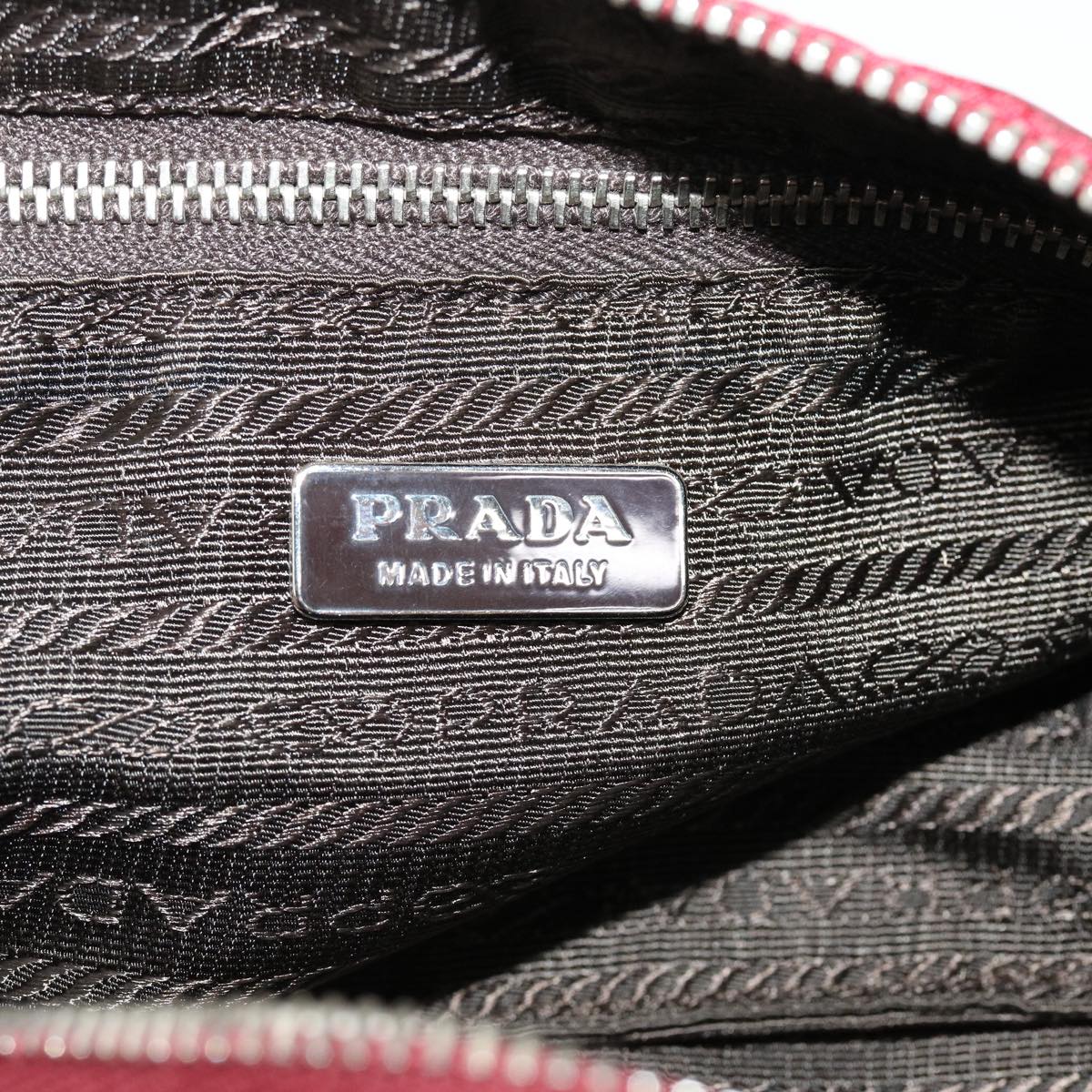 Prada Red Synthetic Tessuto handbag bag