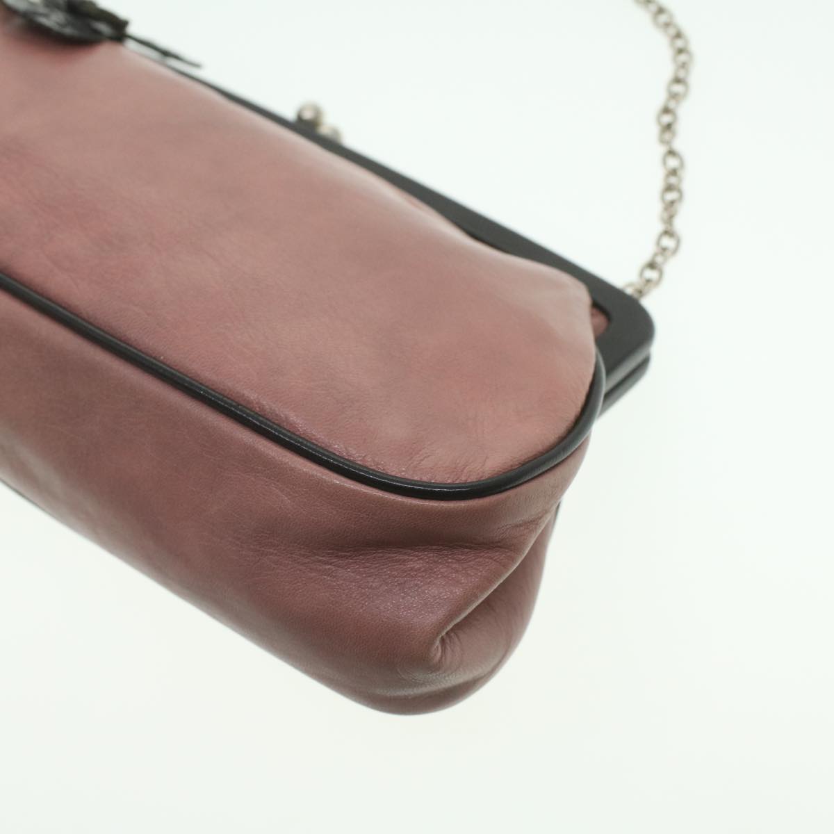 Prada Pink Leather  shoulder bag