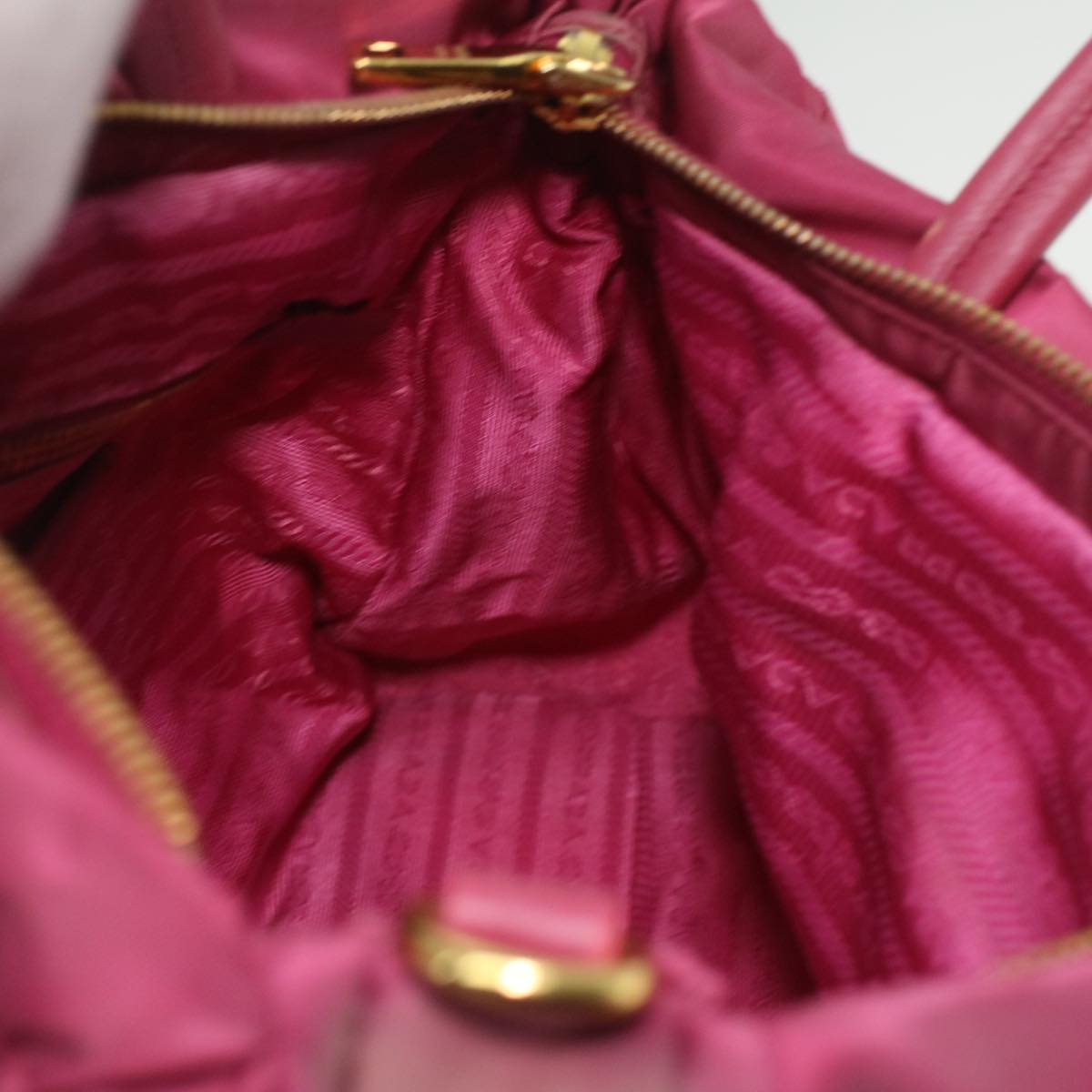 Prada Pink Synthetic  handbag bag