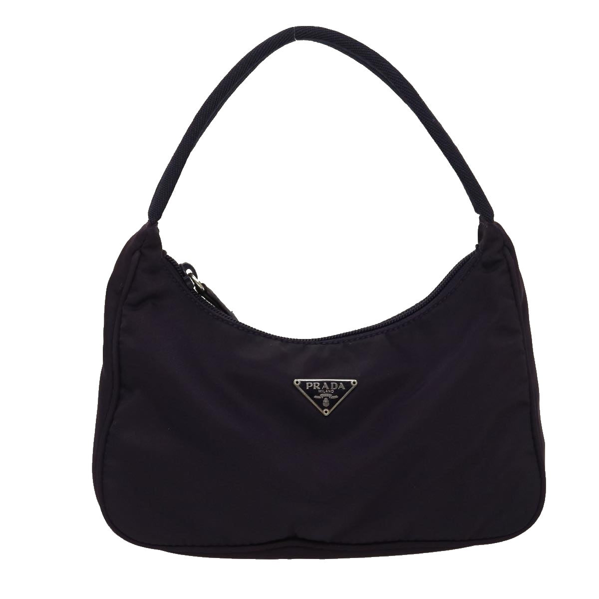 Prada Purple Synthetic Tessuto handbag bag