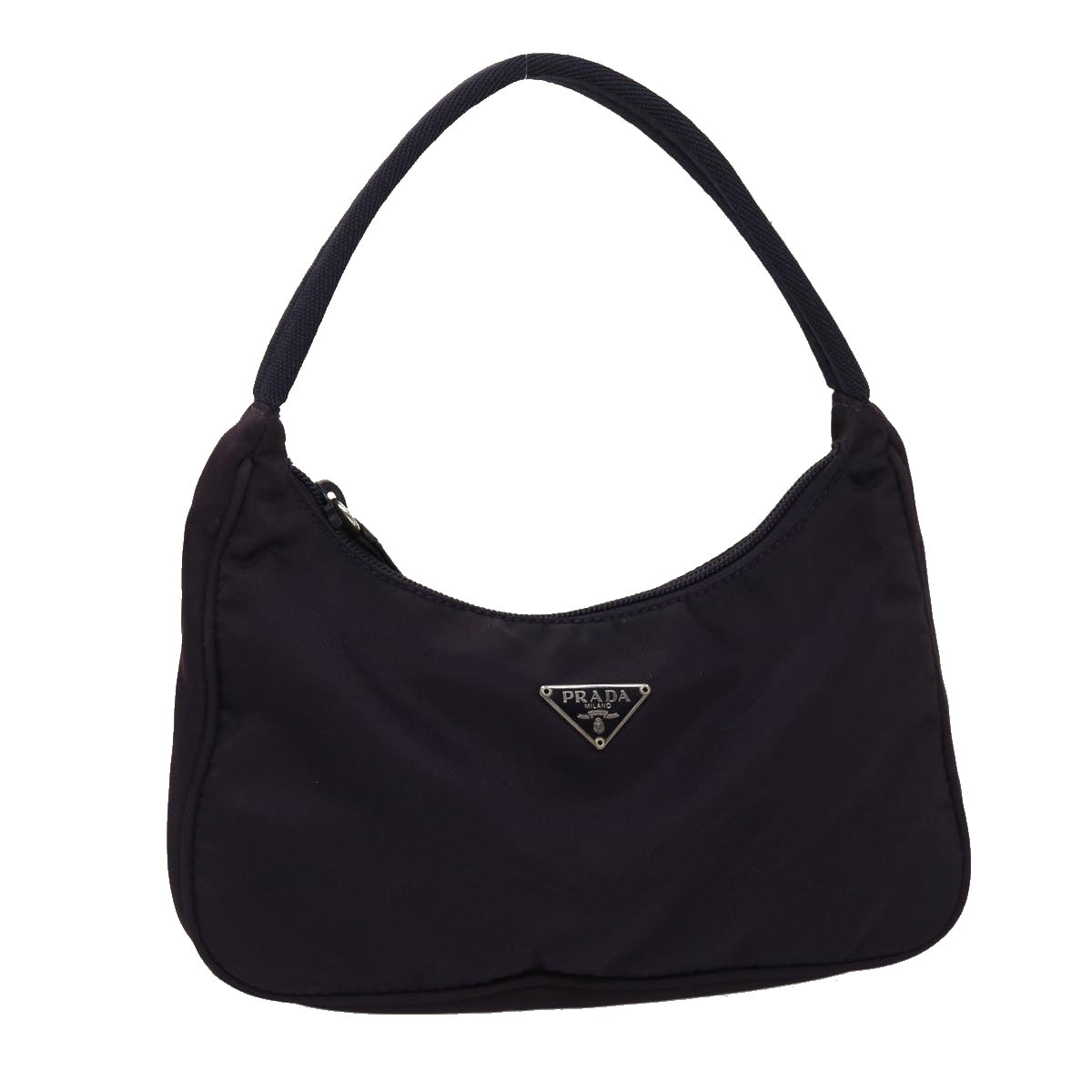 Prada Purple Synthetic Tessuto handbag bag