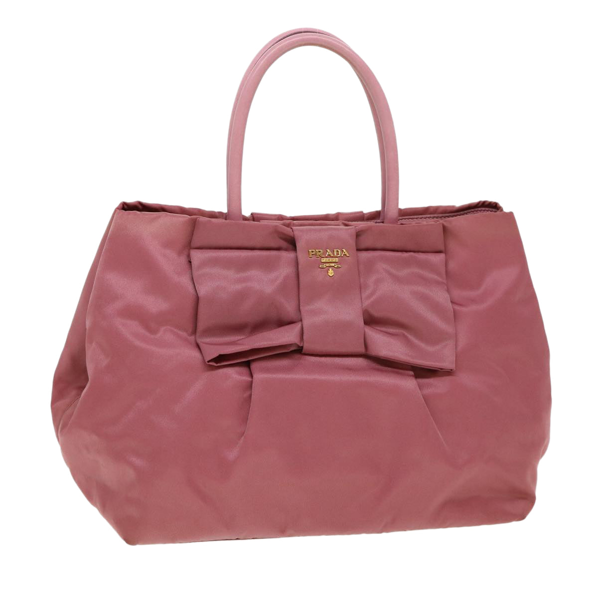 Prada Pink Synthetic Tessuto handbag bag