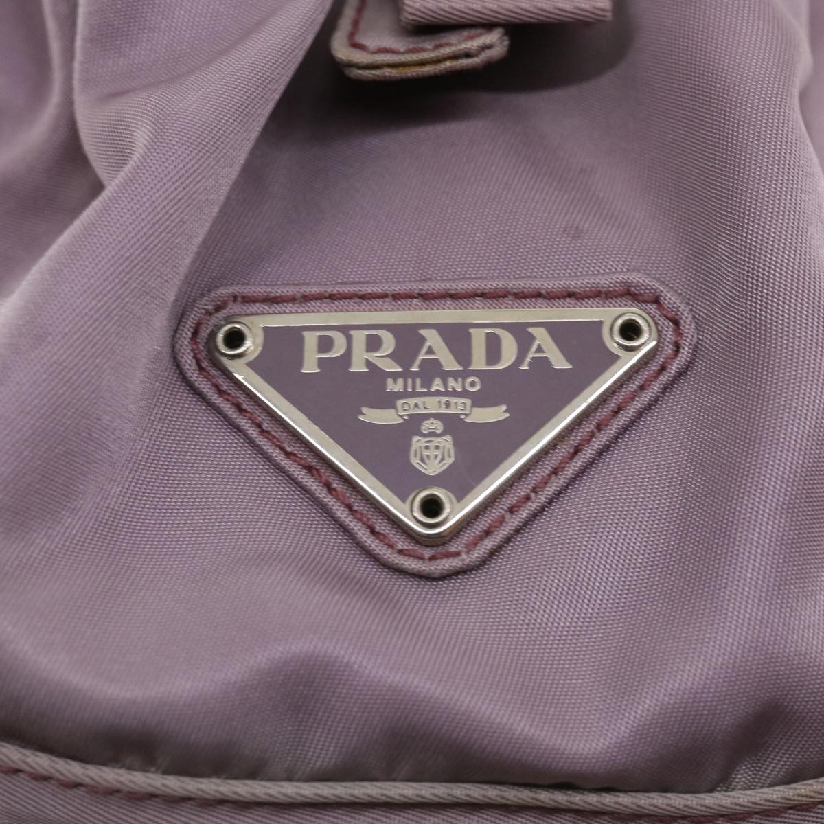 Prada Purple Synthetic  handbag bag