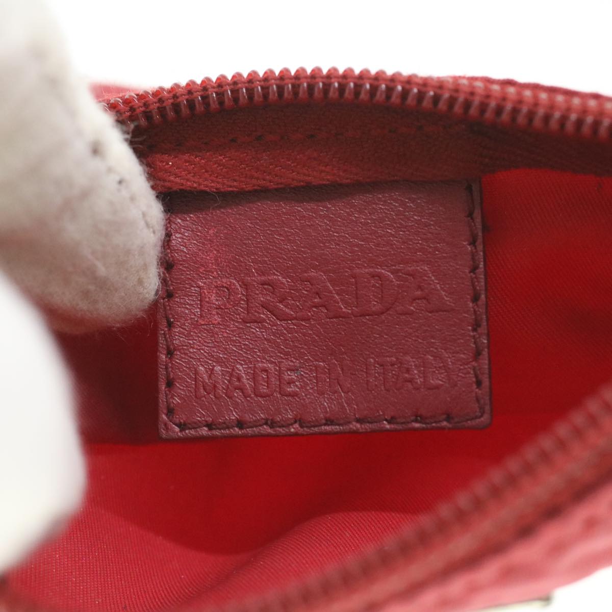 Prada Red Synthetic  clutch bag