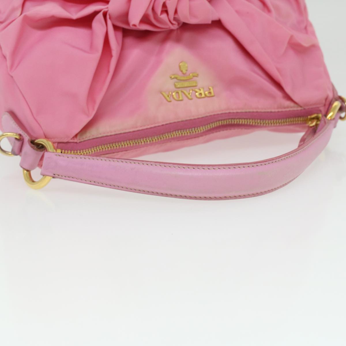 Prada Pink Synthetic  shoulder bag