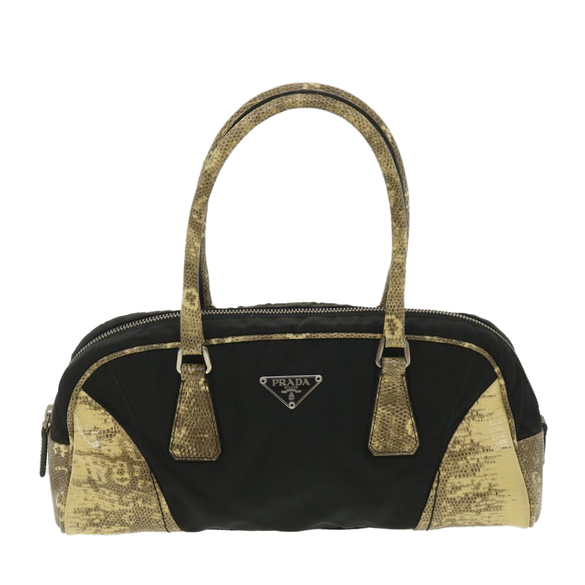 Prada Black Synthetic  handbag bag