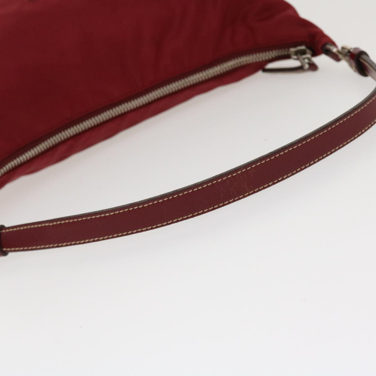 Prada Red Synthetic Tessuto handbag bag