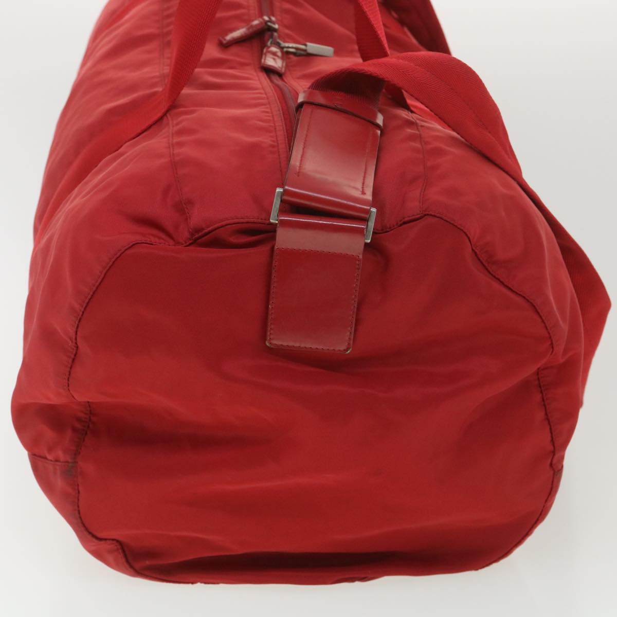 Prada Red Synthetic  travel bag