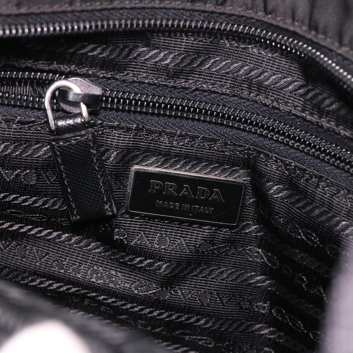 Prada Black Synthetic  shoulder bag