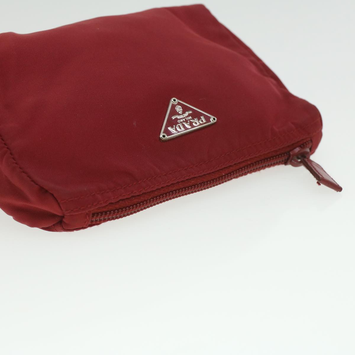 Prada Red Synthetic  clutch bag