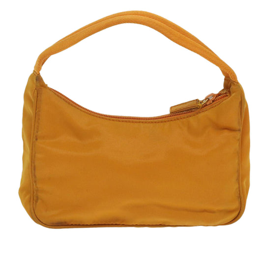 Prada Orange Synthetic -- clutch bag