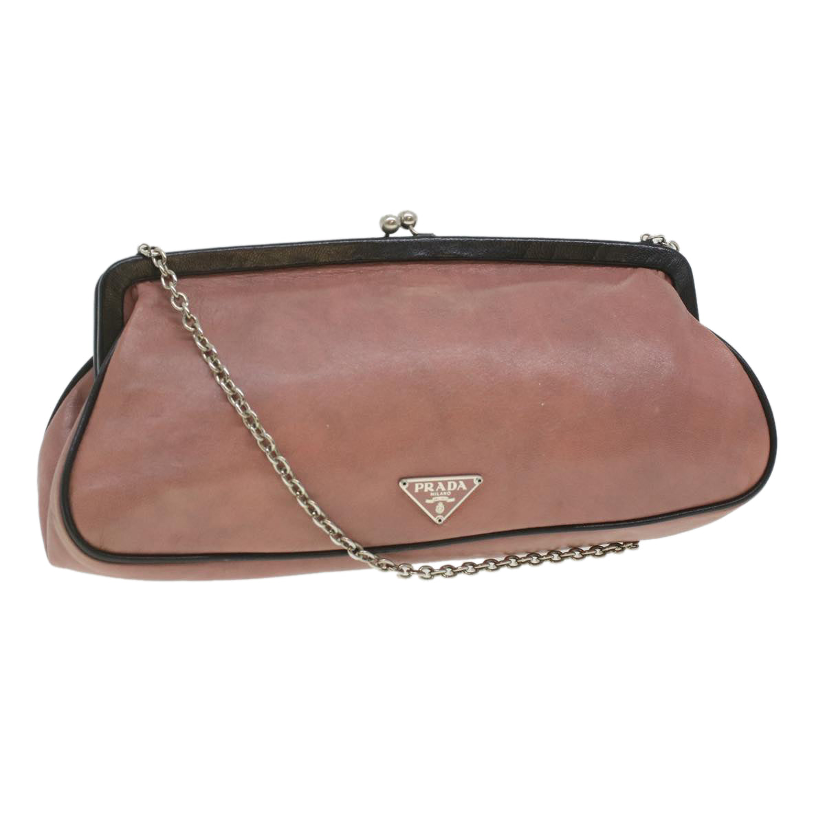 Prada Pink Leather  shoulder bag