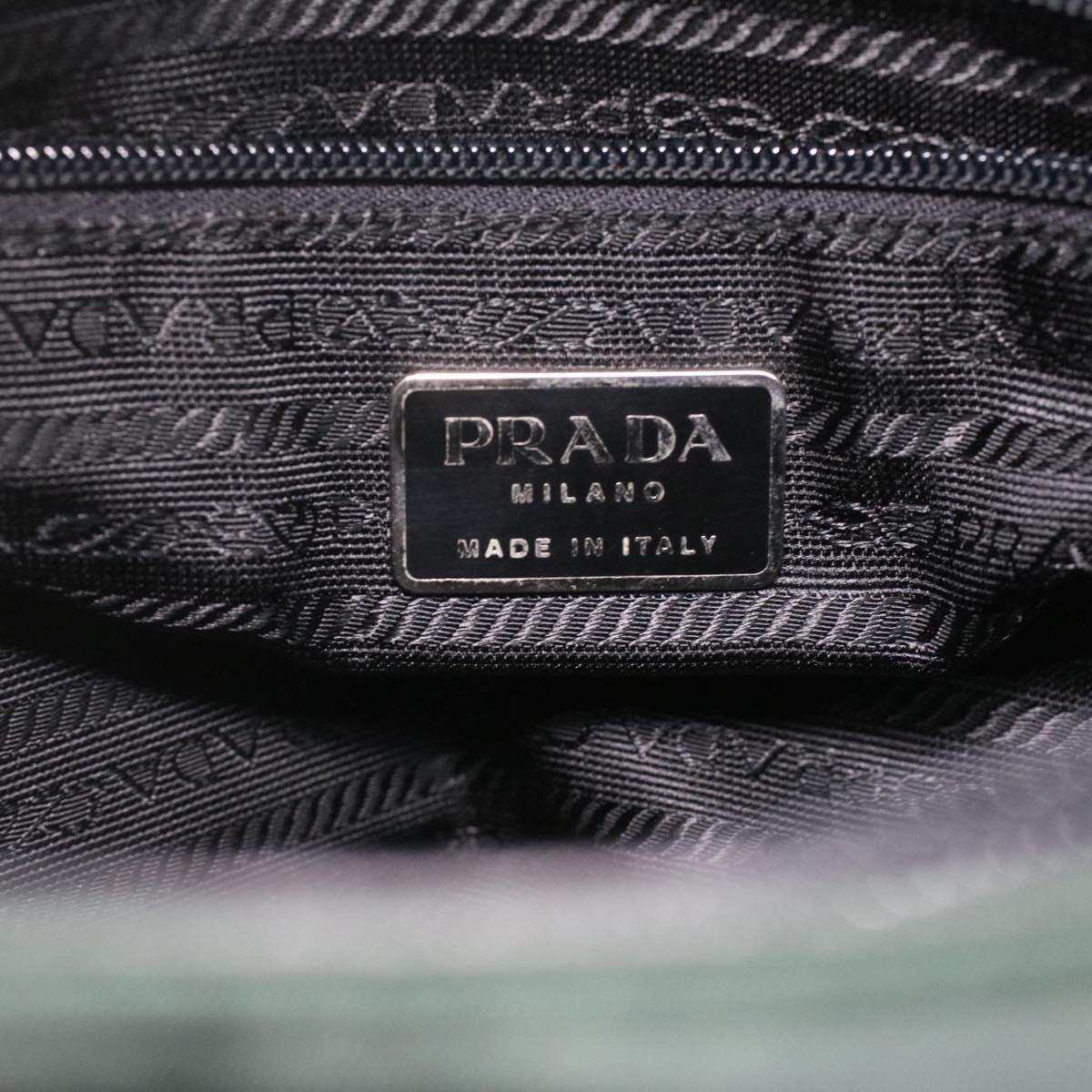 Prada Green Synthetic  tote bag