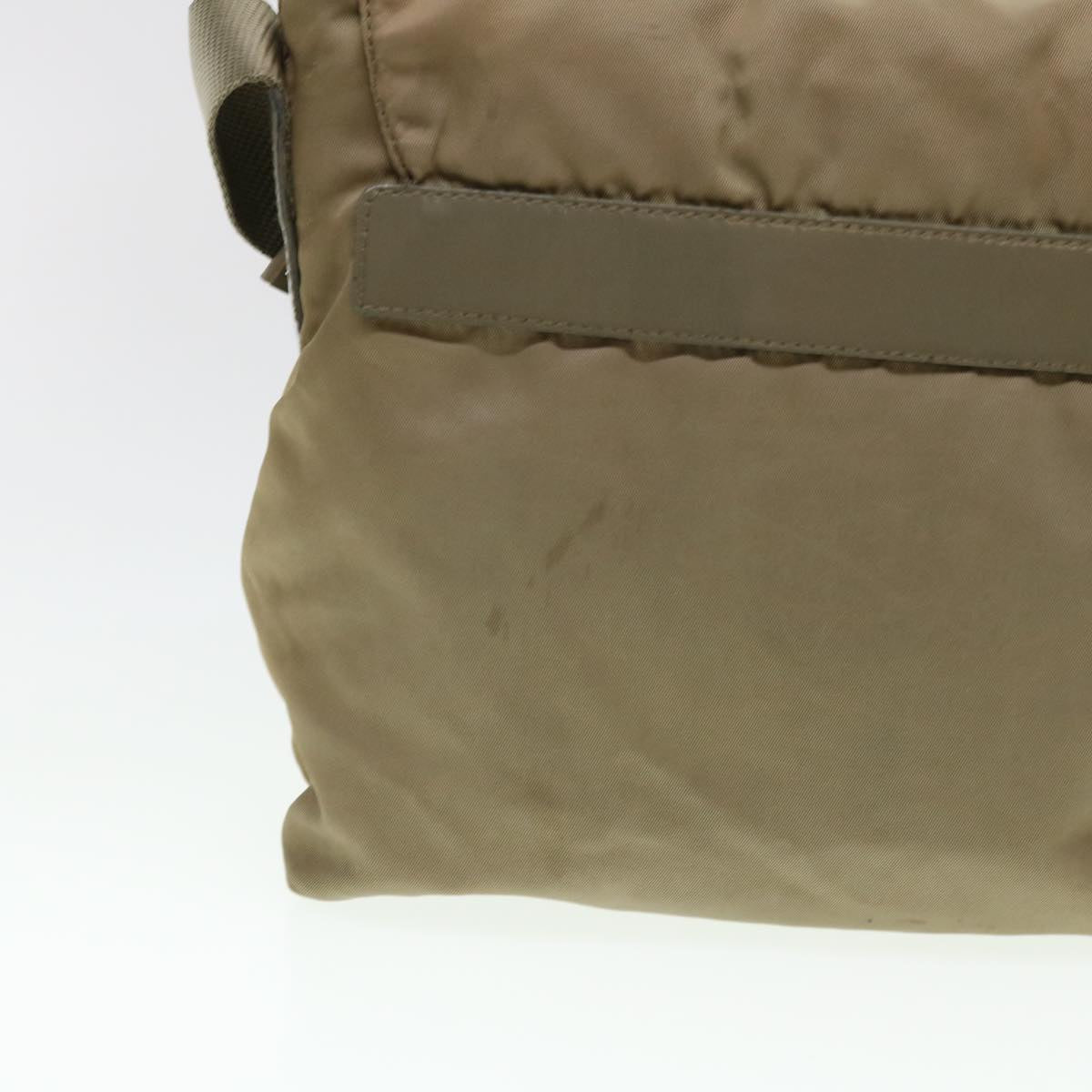 Prada Khaki Synthetic Besace shoulder bag