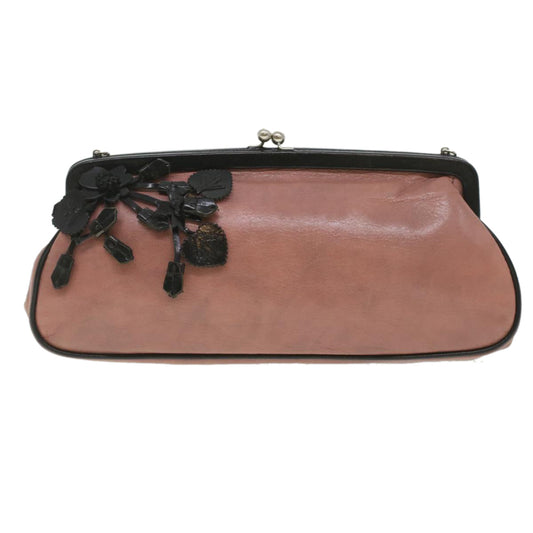 Prada Pink Leather  shoulder bag