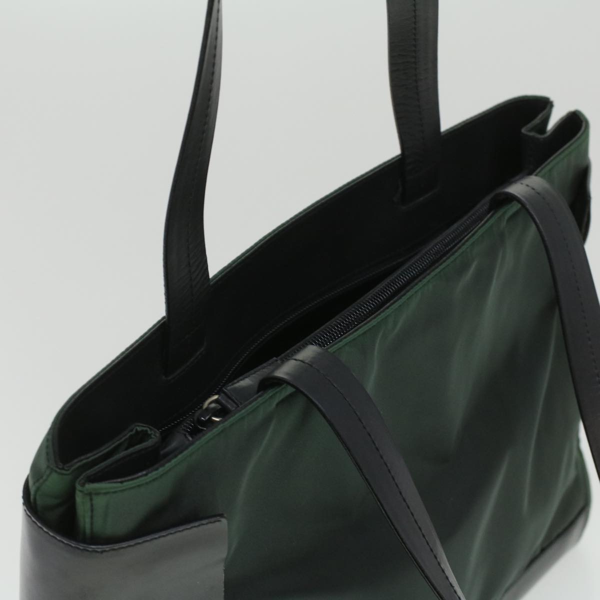 Prada Green Synthetic  tote bag