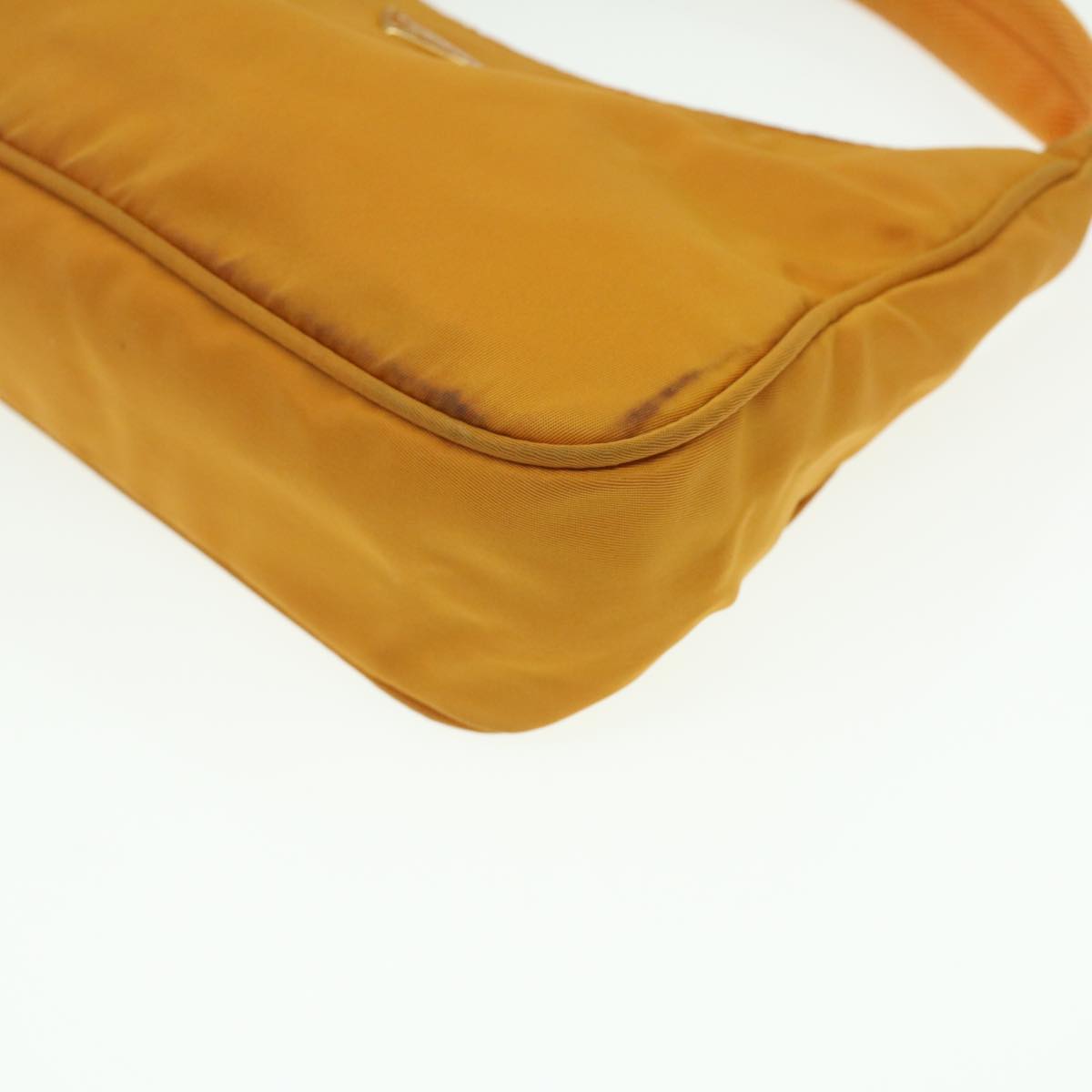 Prada Orange Synthetic -- clutch bag