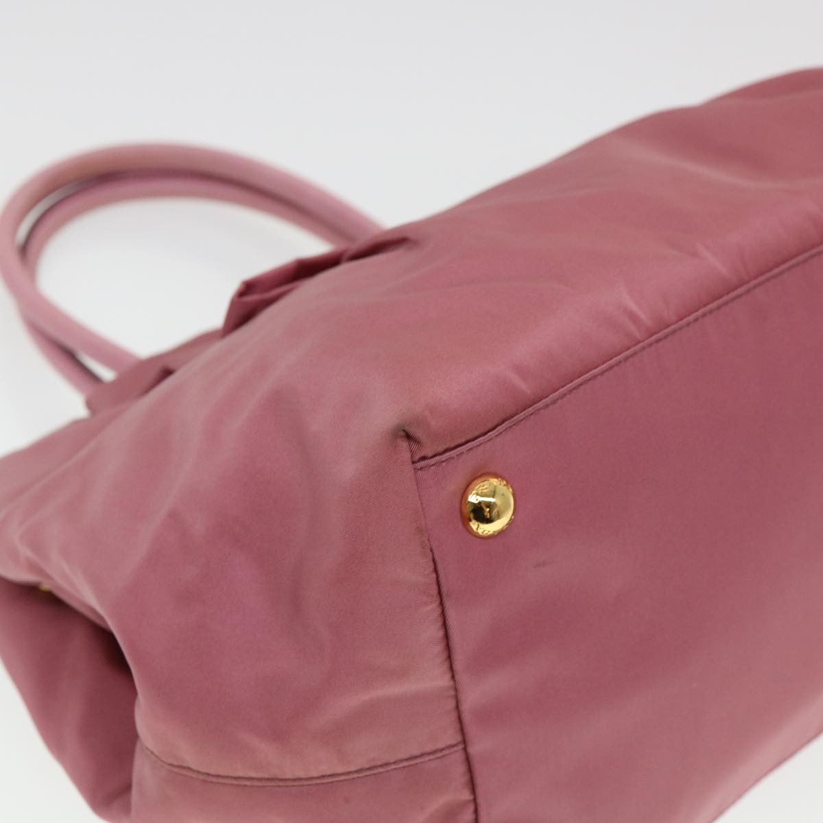 Prada Pink Synthetic Tessuto handbag bag