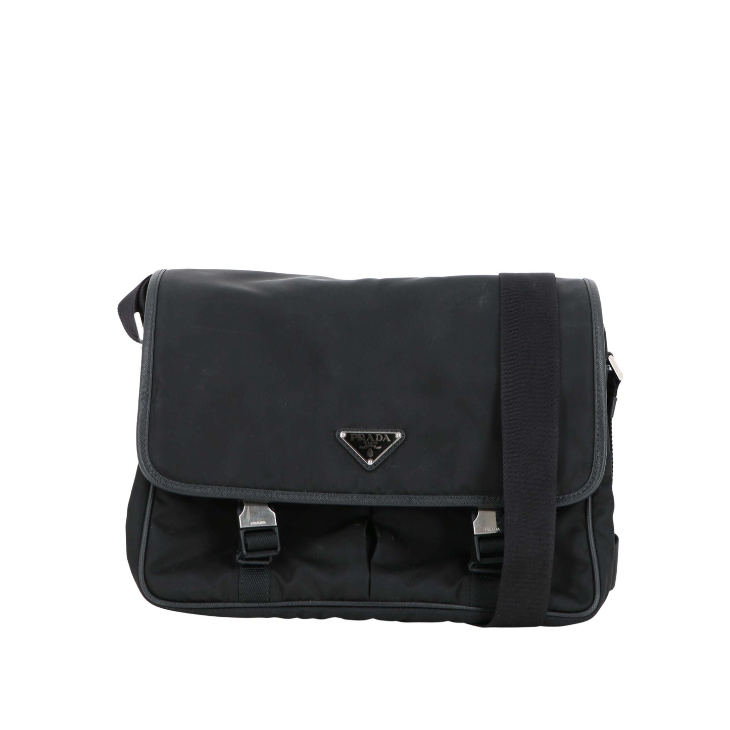 Prada Black Synthetic  shoulder bag