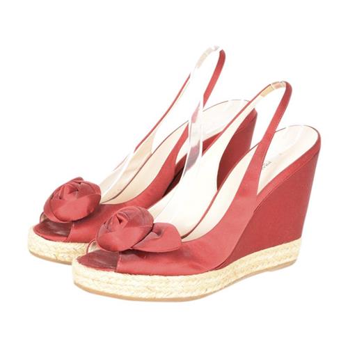 Prada Satin Wedges