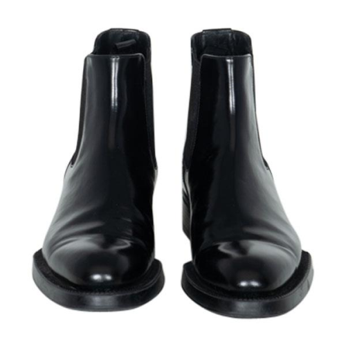 Prada Patent Leather Chelsea Boots