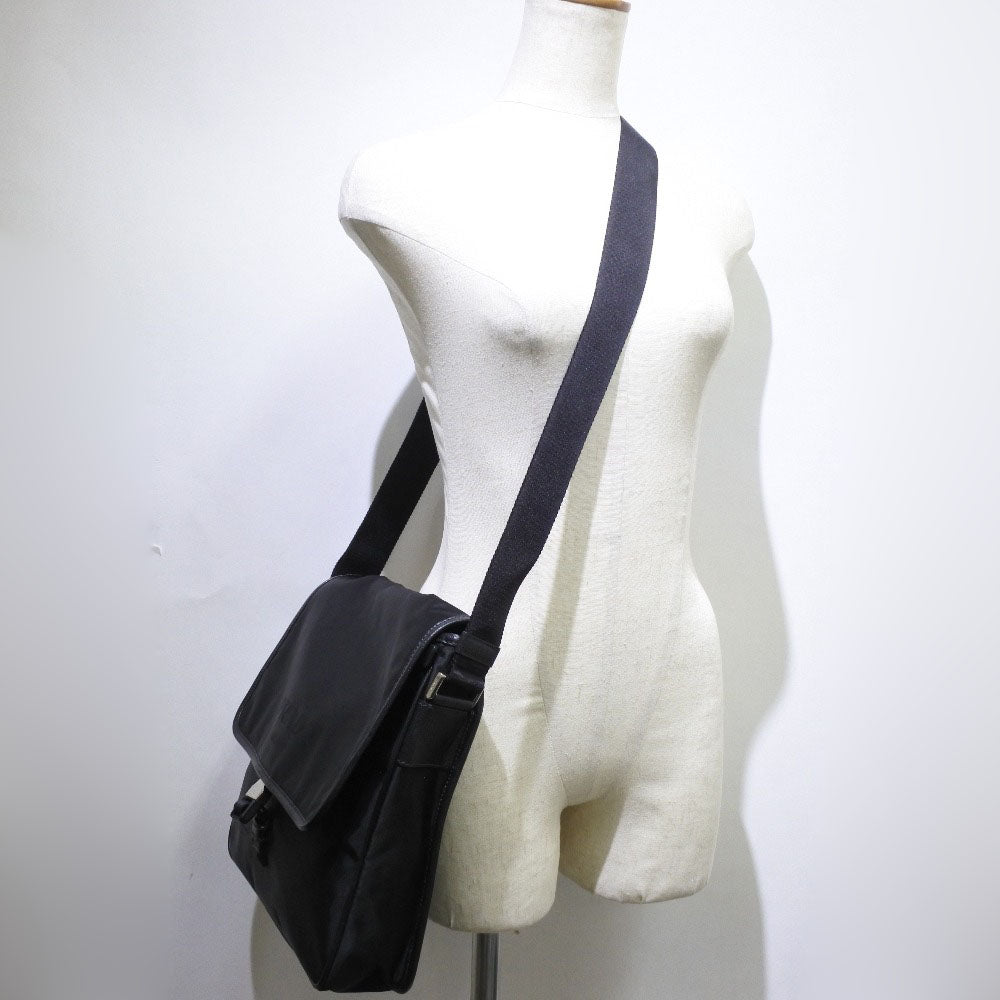 Prada Black Synthetic  shoulder bag