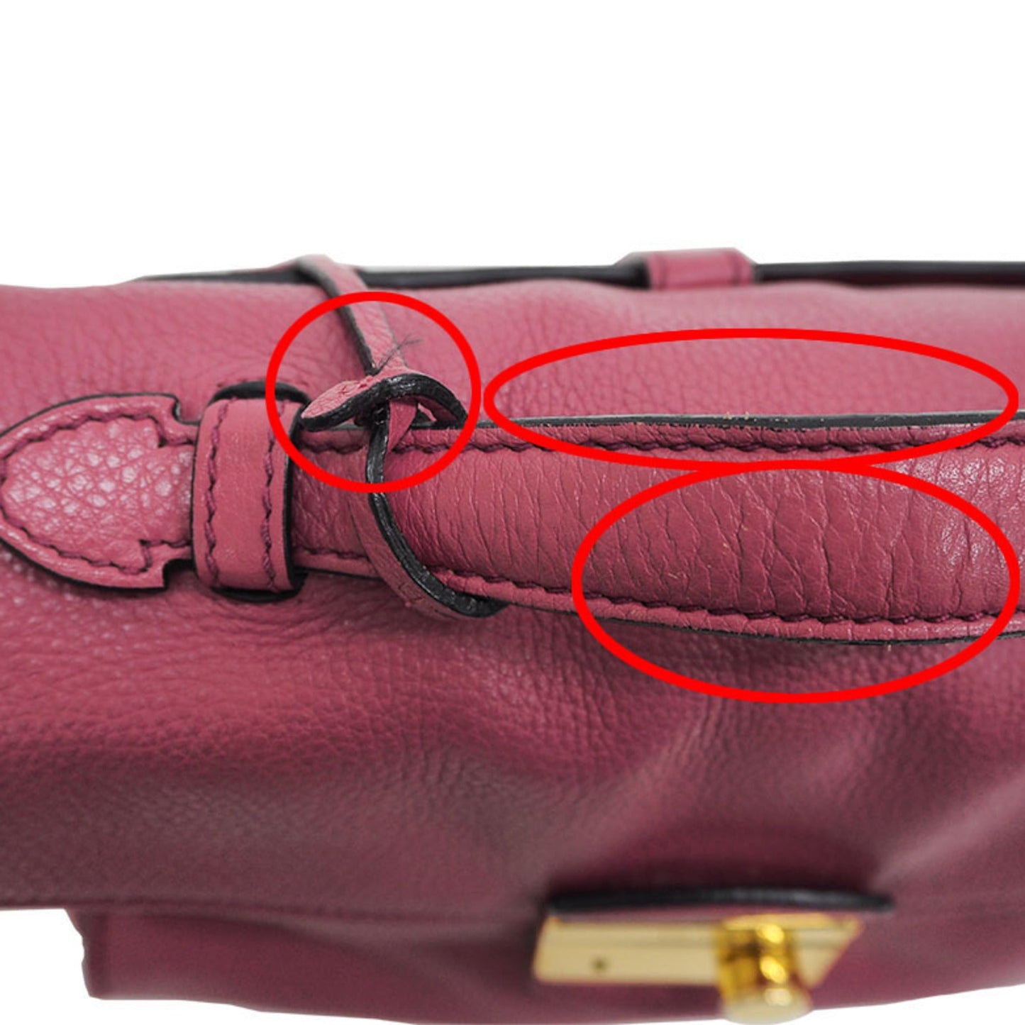 Prada Pink Leather  handbag bag