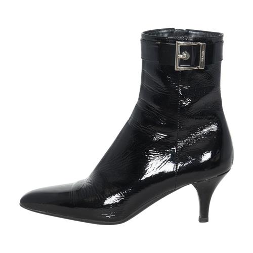 Prada Patent Leather Ankle Boots