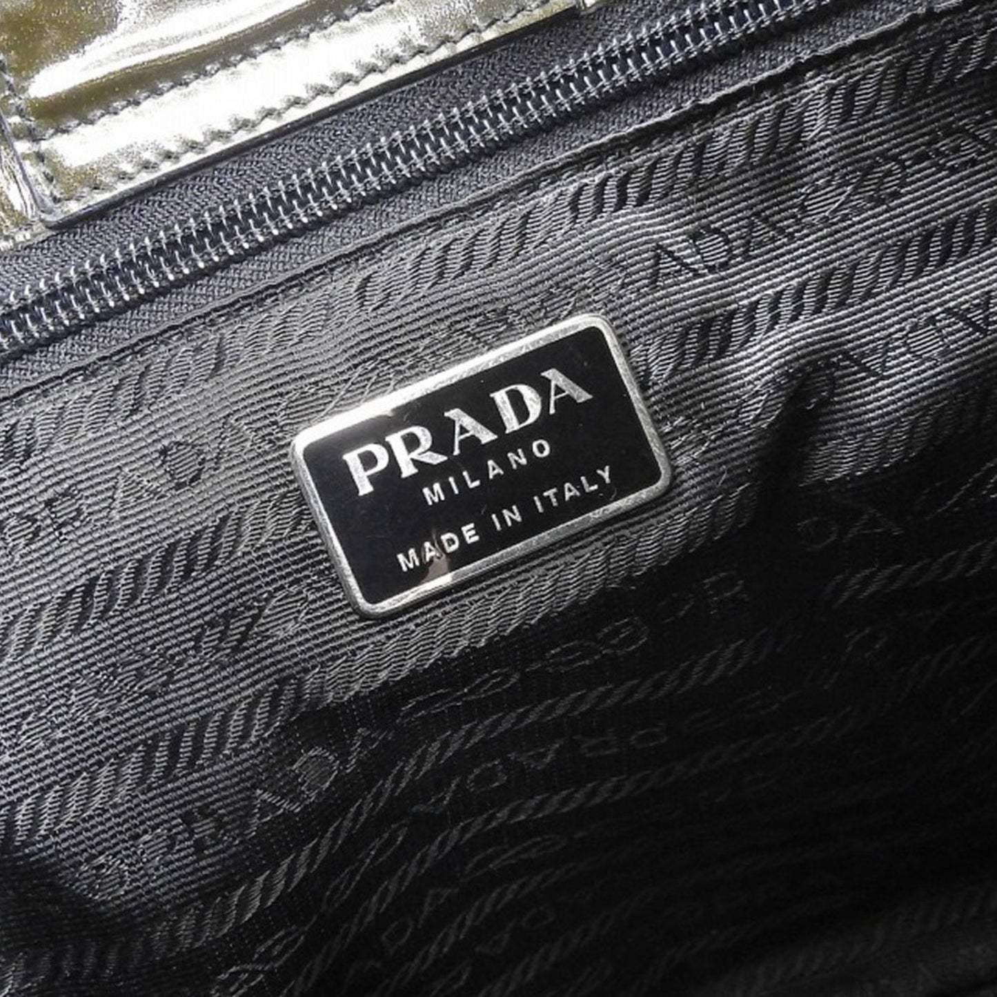 Prada Black Patent leather  shoulder bag