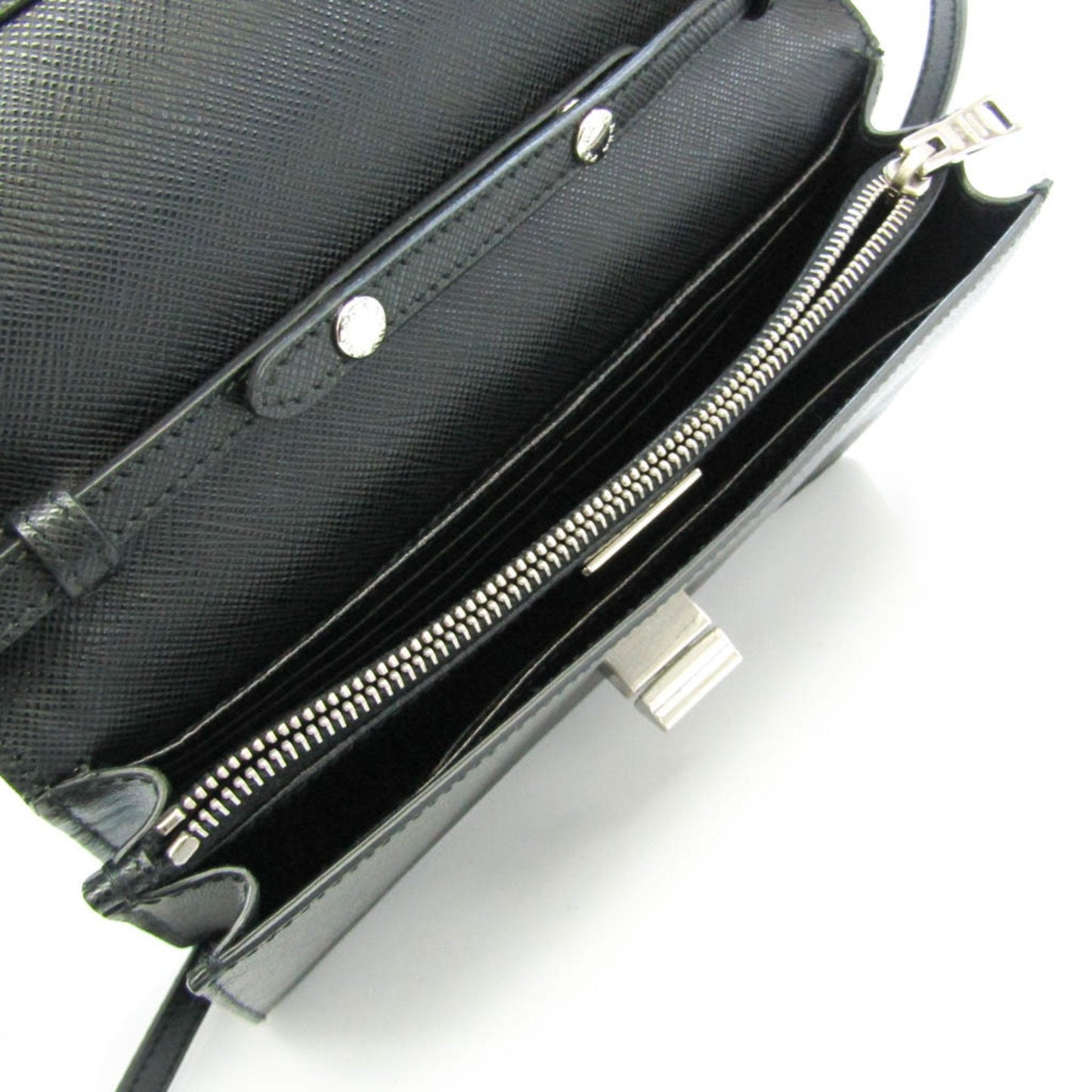 Prada Black Leather  shoulder bag