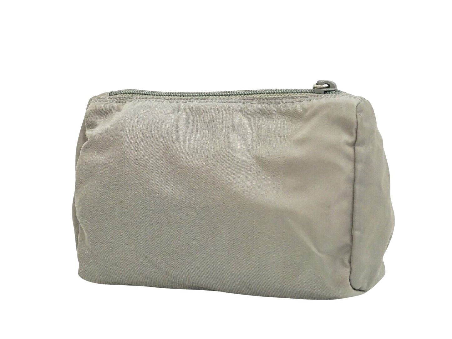 Prada Gray Synthetic  clutch bag