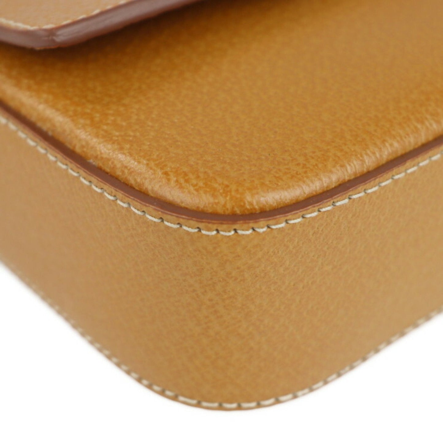 Prada Camel Leather  clutch bag