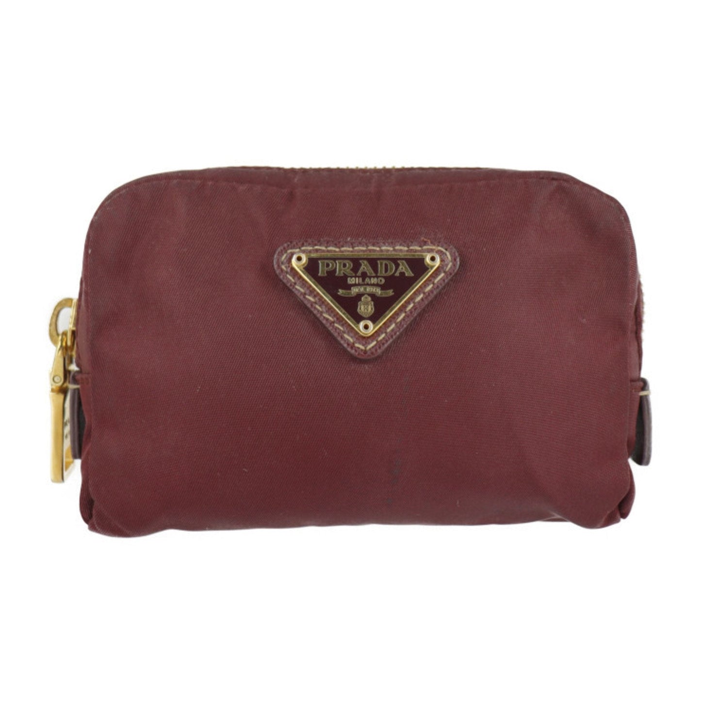 Prada Bordeaux Synthetic  clutch bag