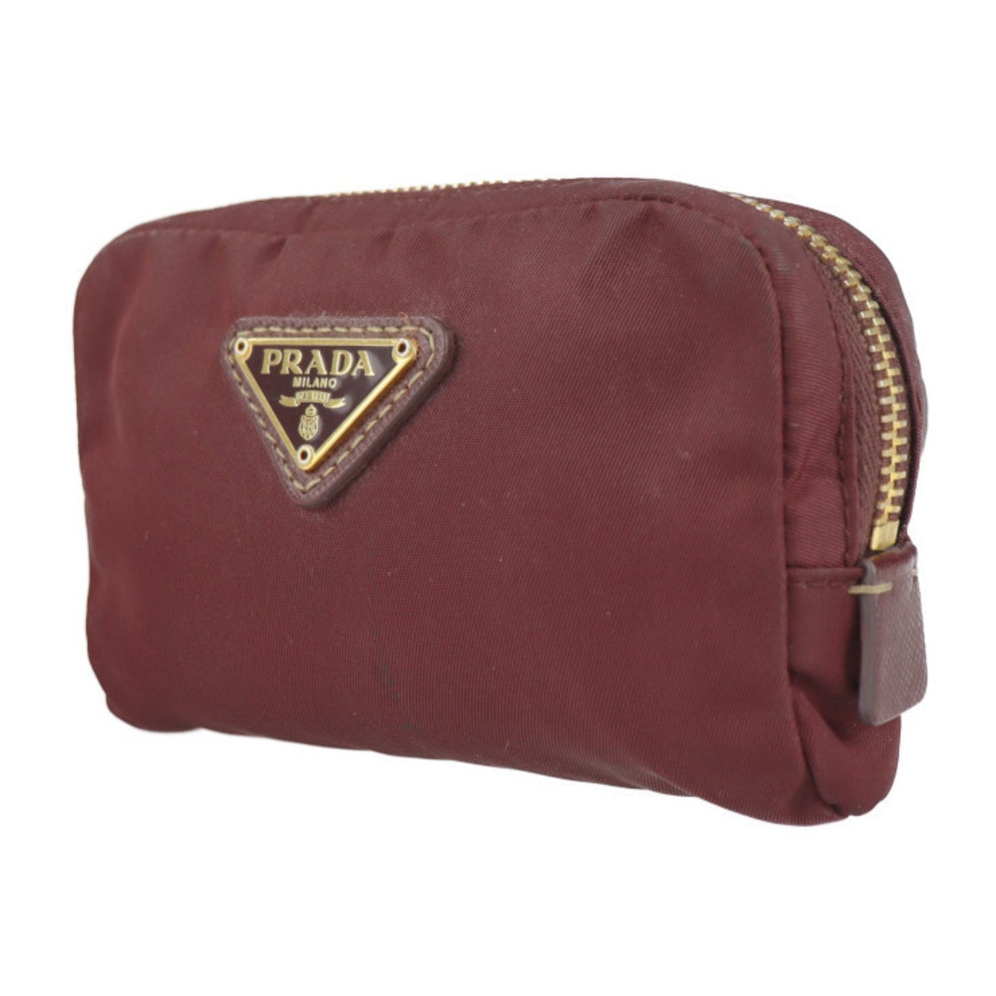 Prada Bordeaux Synthetic  clutch bag