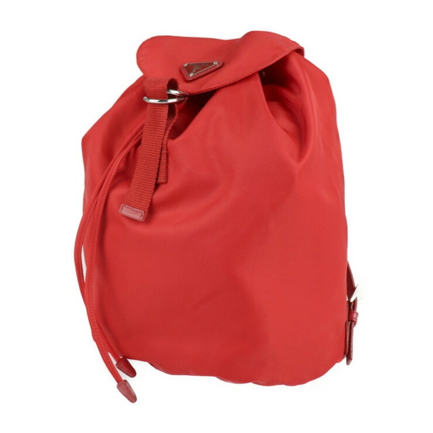 Prada Red Synthetic  backpack bag